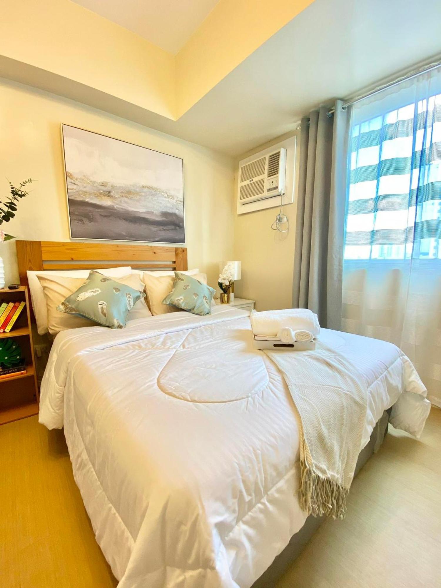 Cozy Studio In Metro Davao With W&D, Pool, & Gym エクステリア 写真
